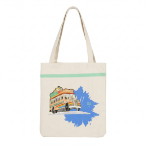 TOTE BAG BUS PETEN BEIGE