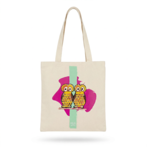 TOTE BAG TECOLOTES BEIGE