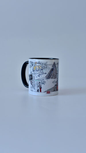 TAZA LOZA INTERIOR NEGRO